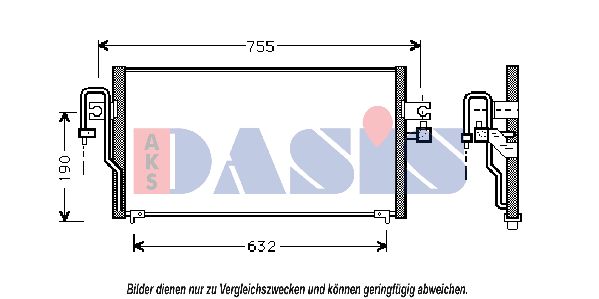 AKS DASIS Lauhdutin, ilmastointilaite 072190N